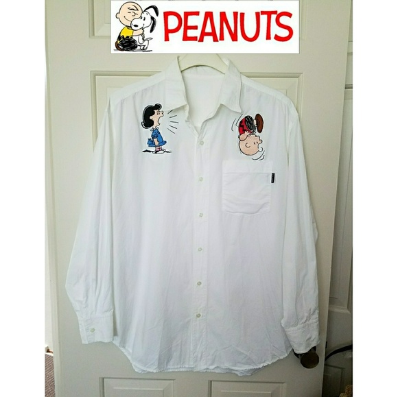 Too Cute Other - Peanuts Charlie Brown Men's Long Sleeve Shirt